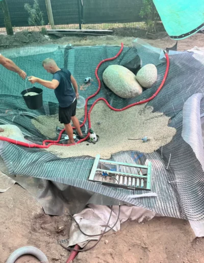 Un projet de piscine lagon ? Contactez Cap'Paysages à La Brède, Audenge et sur le bassin d'Arcachon