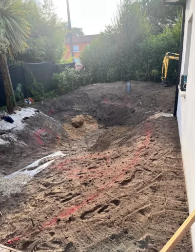 projet de piscine lagon à La Brède par Cap'Paysages